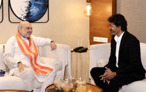 அமித் ஷா தலைமையில் தென் மாநில முதல்வர்கள் மாநாடு தொடங்கியது: முதல்வர் விஜய் பங்கேற்பு!