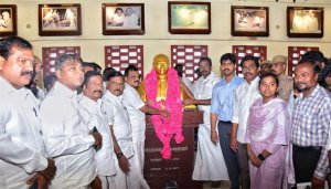 கன்னியாகுமரியில் காமராஜர் 124-ஆவது பிறந்தநாள் விழா: அமைச்சர் செ.ராஜேஷ் குமார் மரியாதை!