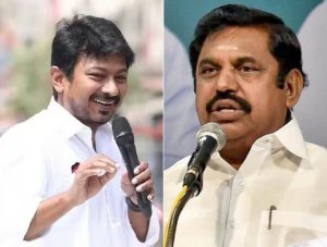 உதயநிதி ஸ்டாலின் காரில் ஏற முயன்ற எடப்பாடி பழனிசாமி: சட்டசபை வளாகத்தில் பரபரப்பு!